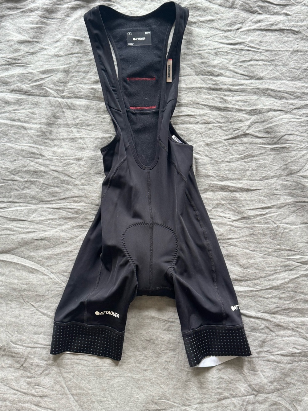 Attaquer - A-Line Thermal Bib Shorts - S - Black